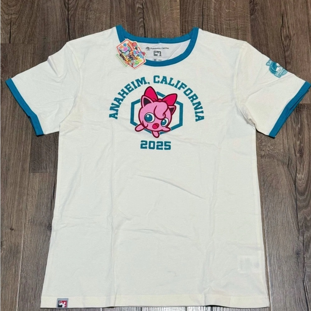 Pokémon Center Worlds 2025 Anaheim Jigglypuff Shirt